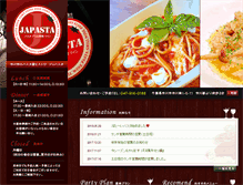 Tablet Screenshot of japasta.com